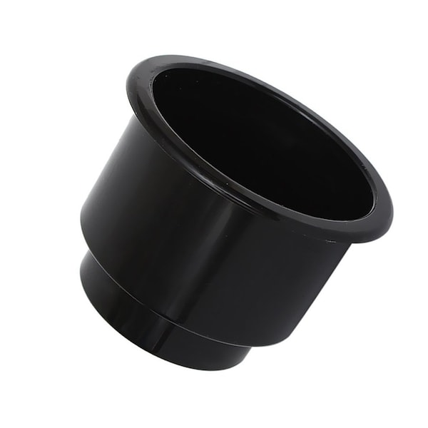 One New Black Plastic Cup Holder 2-Tiered Fits Cans Cups Bottles and More